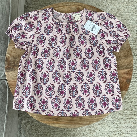 Crewcuts Other - Crewcuts Floral Print Top